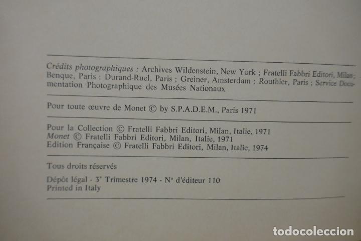 Libros de segunda mano: MONET / DANIEL WILDENSTEIN - Foto 10