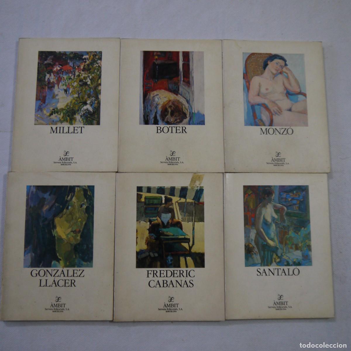 Gebrauchte B&uuml;cher: COL.LECCI&Oacute; LOOK DE PETIT FORMAT. LOTE DE 6 LIBROS DE PINTURA - VARIOS AUTORES - 1983 y 1984