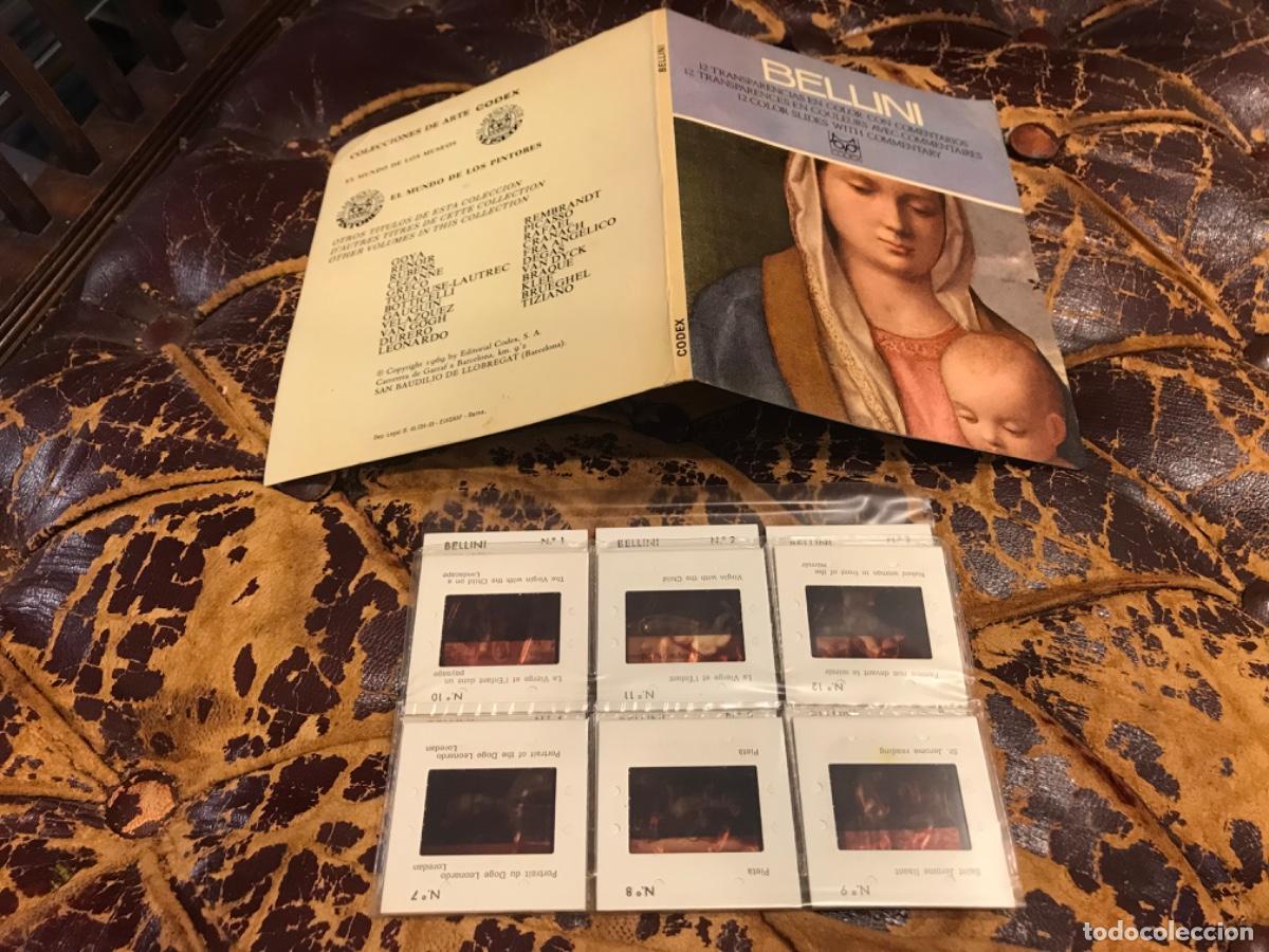 Libros de segunda mano: BELLINI. 12 TRANSPARENCIAS EN COLOR CON COMENTARIOS. ED. CODEX, 1970 - Foto 1