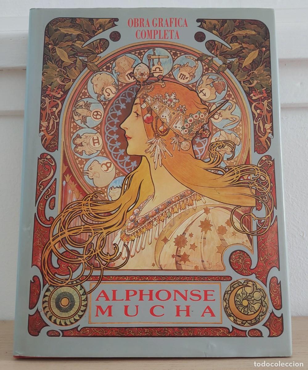 Libros de segunda mano: ALPHONSE MUCHA - OBRA GRAFICA COMPLETA - Foto 1