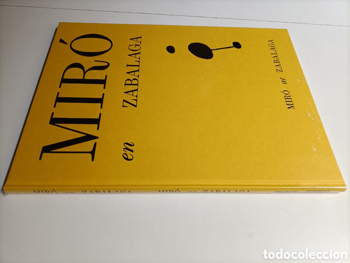 Libri di seconda mano: Mir&oacute; en Zabalaga. Mir&oacute; at Zabalaga. Chillida Lexu dibujos escultura grabados