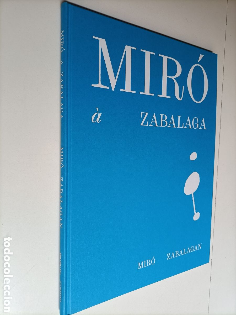 Libros de segunda mano: Mir&oacute; a Zabalaga . Mir&oacute; Zabalag&aacute;n . Chillida Lexu . Texto en vasco y frances
