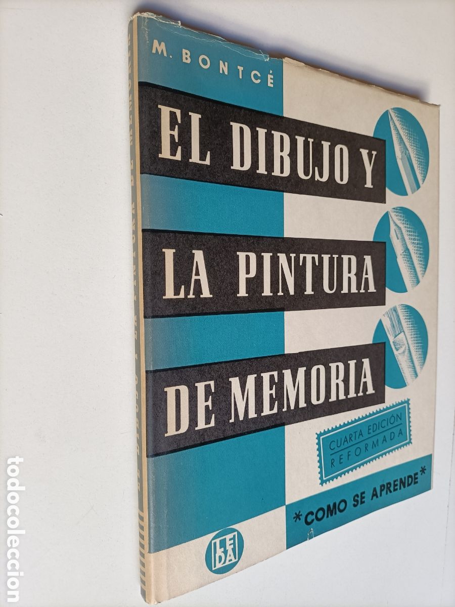 Libri di seconda mano: El dibujo y la pintura de memoria.M.Bontce..tecnicas pintura