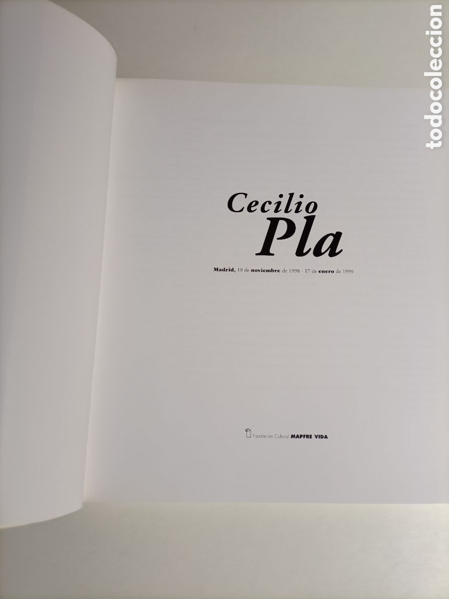 Libros de segunda mano: Cecilio Pla . Fundaci&oacute;n Mapfre . - Foto 6