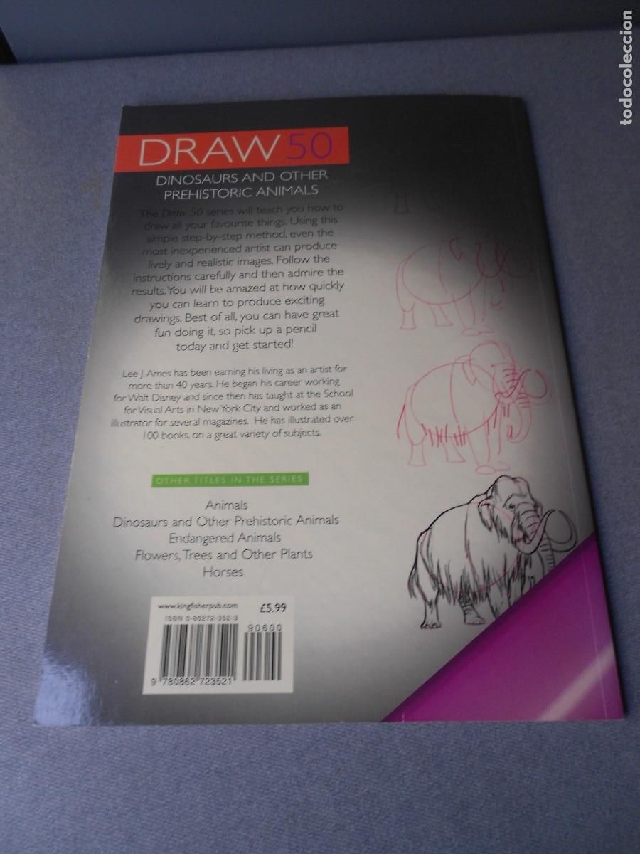 Libros de segunda mano: COMO DIBUJAR DINOSAURIOS - Foto 9