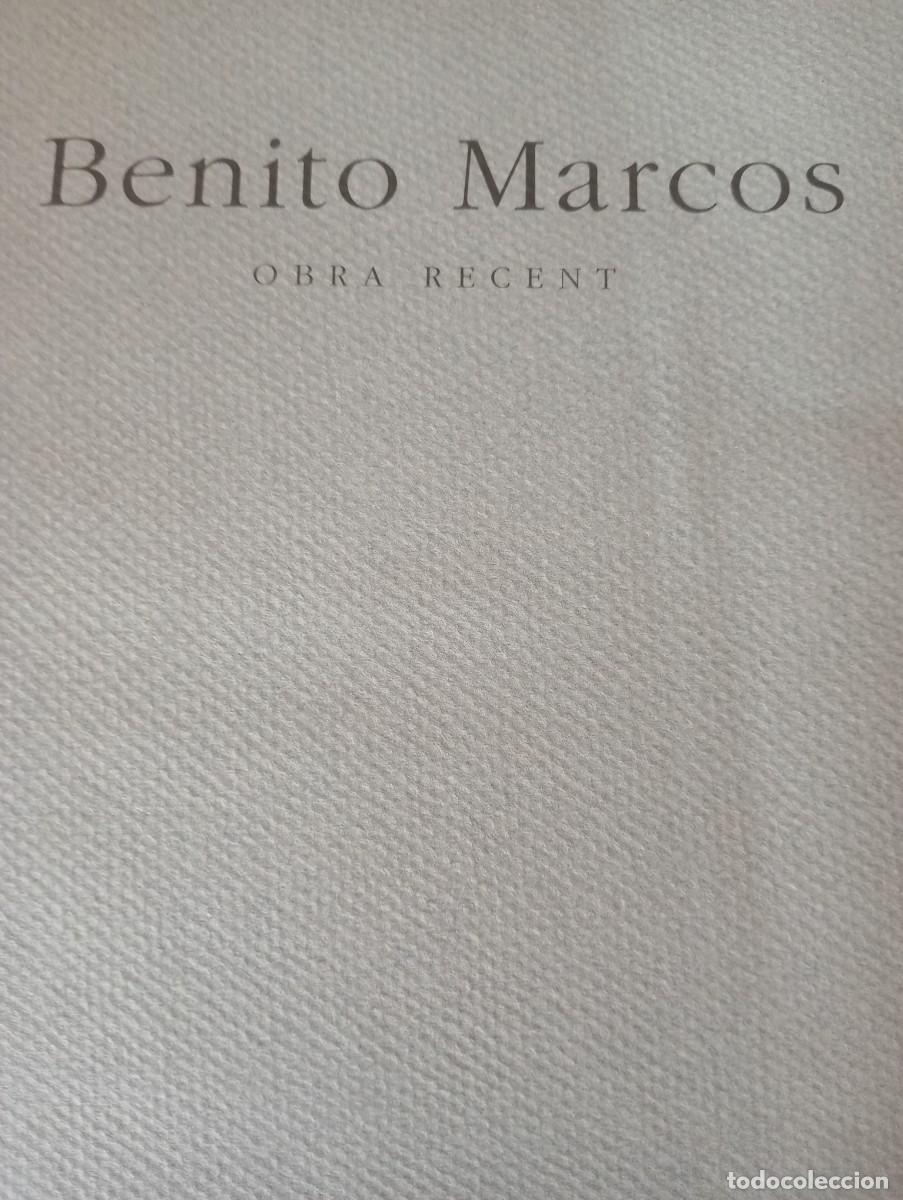 Libros de segunda mano: Benito Marcos. Obra recent. - Foto 1