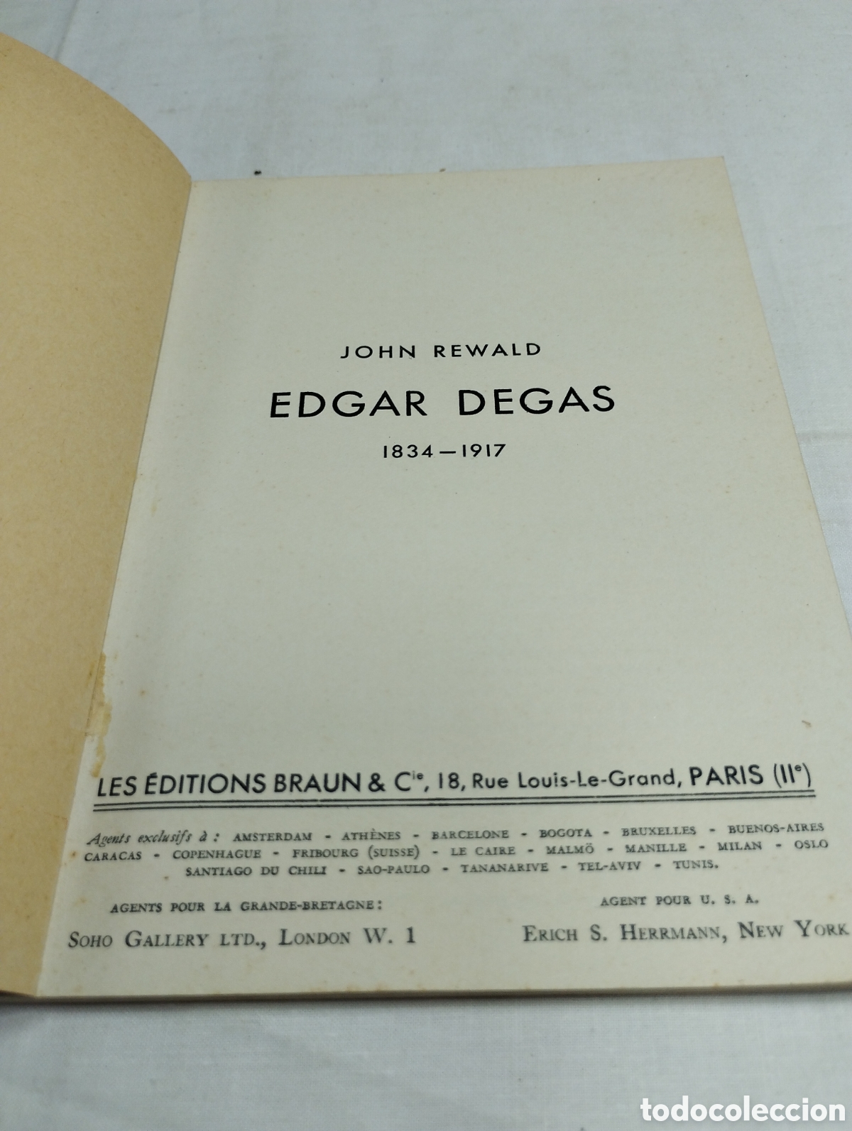 Libros de segunda mano: Degas. Collection des Maitres, 1950 KKB - Foto 3