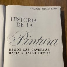 Libros de segunda mano: HISTORIA DE LA PINTURA - DESDE LAS CAVERNAS HASTA NUESTRO TIEMPO - JANSON - LABOR. 1959