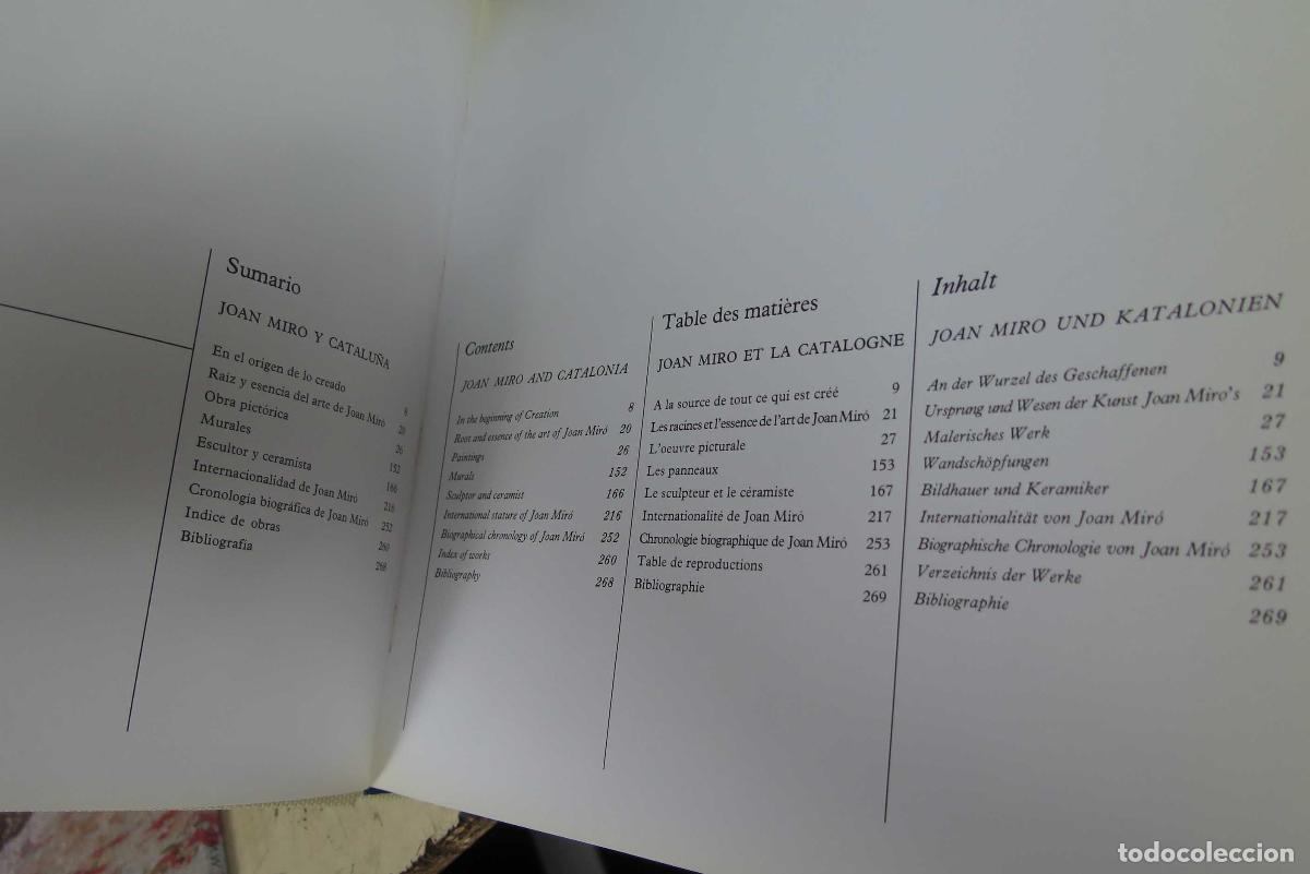 Libros de segunda mano: Joan Miro y Catalu&ntilde;a. Perucho - Foto 2