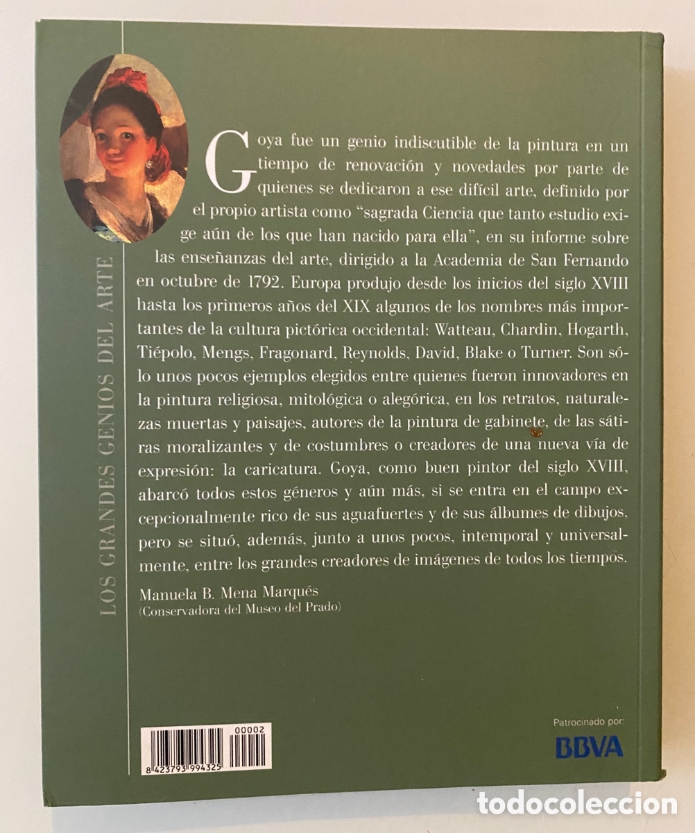 Libros de segunda mano: Goya - MENA MARQU&Eacute;S, Manuela B. - Foto 2