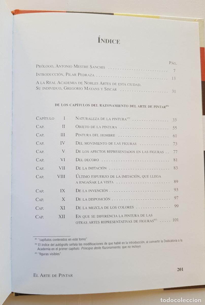 Libros de segunda mano: El Arte de Pintar. Gregorio Mayans - Foto 2