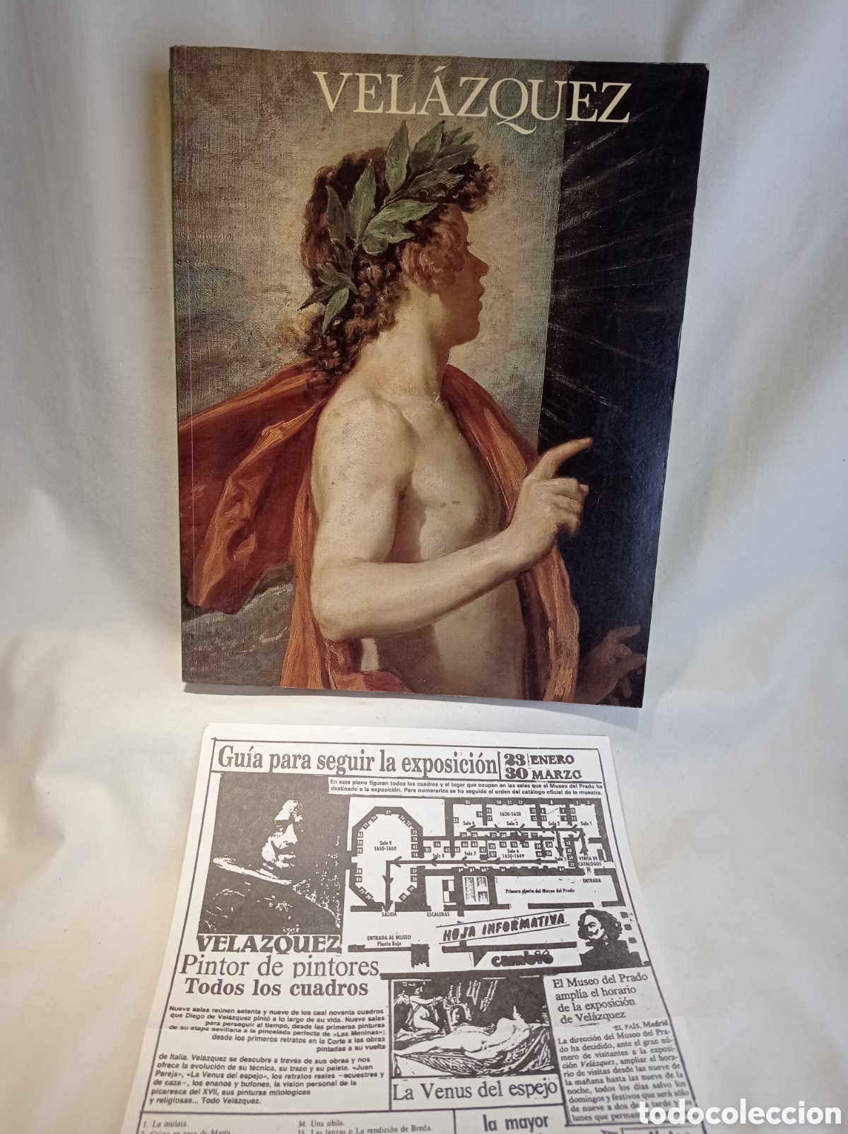 Libri di seconda mano: VEL&Aacute;ZQUEZ MUSEO DEL PRADO 1990 CON GU&Iacute;A PARA LA EXPOSICI&Oacute;N