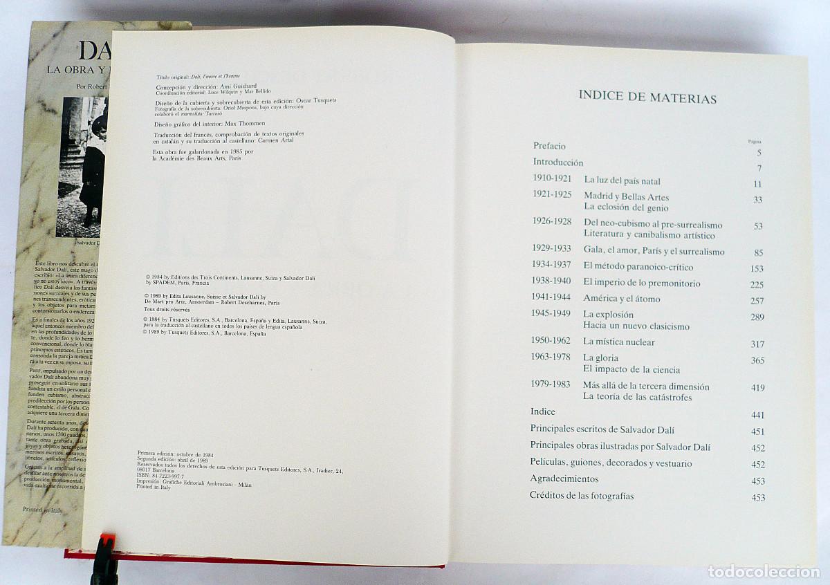 Libros de segunda mano: Dal&iacute; La obra y el hombre - Foto 3