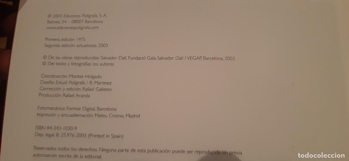 Libros de segunda mano: Luis Romero - Todo Dal&iacute; en un rostro - Foto 3