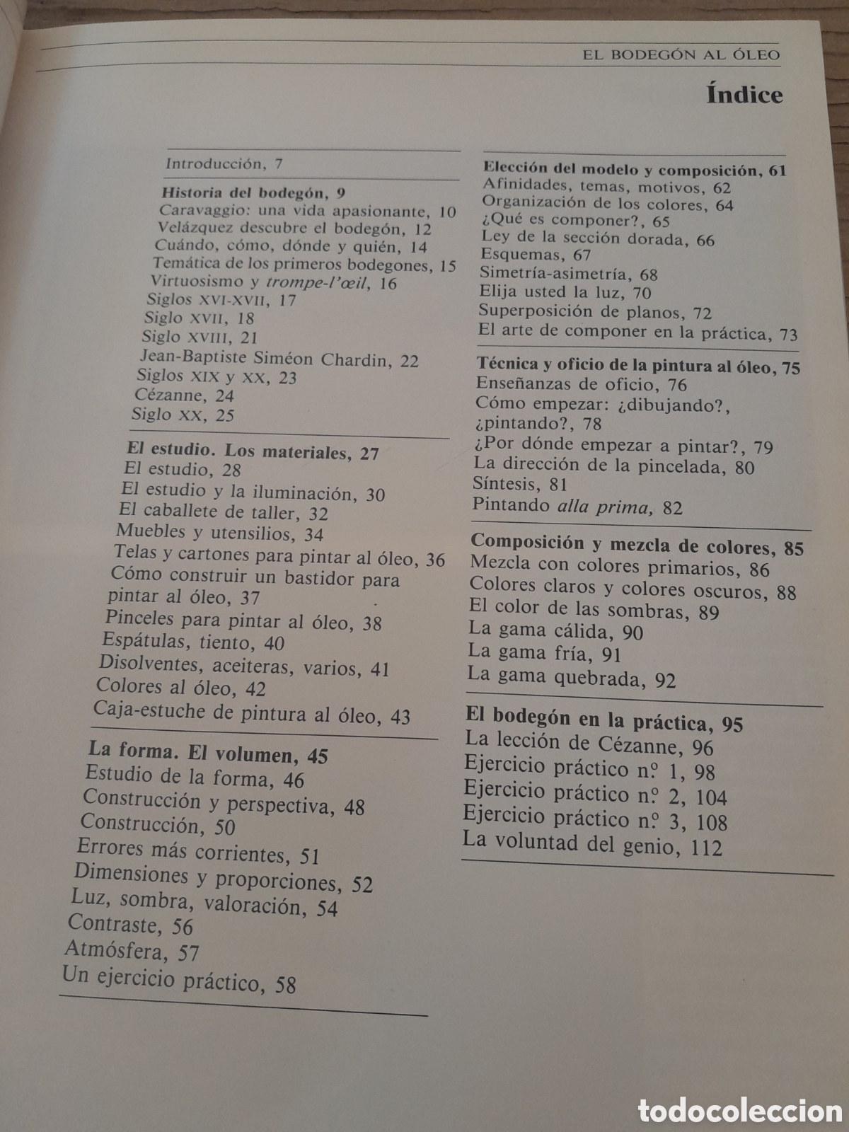 Libros de segunda mano: El bodeg&oacute;n al &oacute;leo -Jos&eacute; M.Parram&oacute;n- - Foto 6