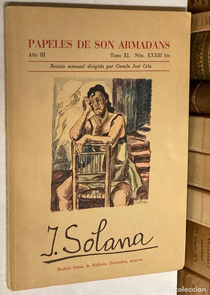 Gebrauchte B&uuml;cher: A&Ntilde;O 1958 - JOS&Eacute; GUTI&Eacute;RREZ SOLAZ - N&Uacute;MERO MONOGR&Aacute;FICO DE PAPELES DE SON ARMADANS - ARTE PINTURA