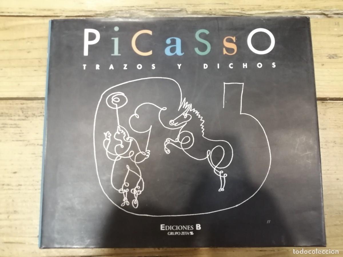 Libros de segunda mano: Picasso. Trazos y dichos - Foto 1