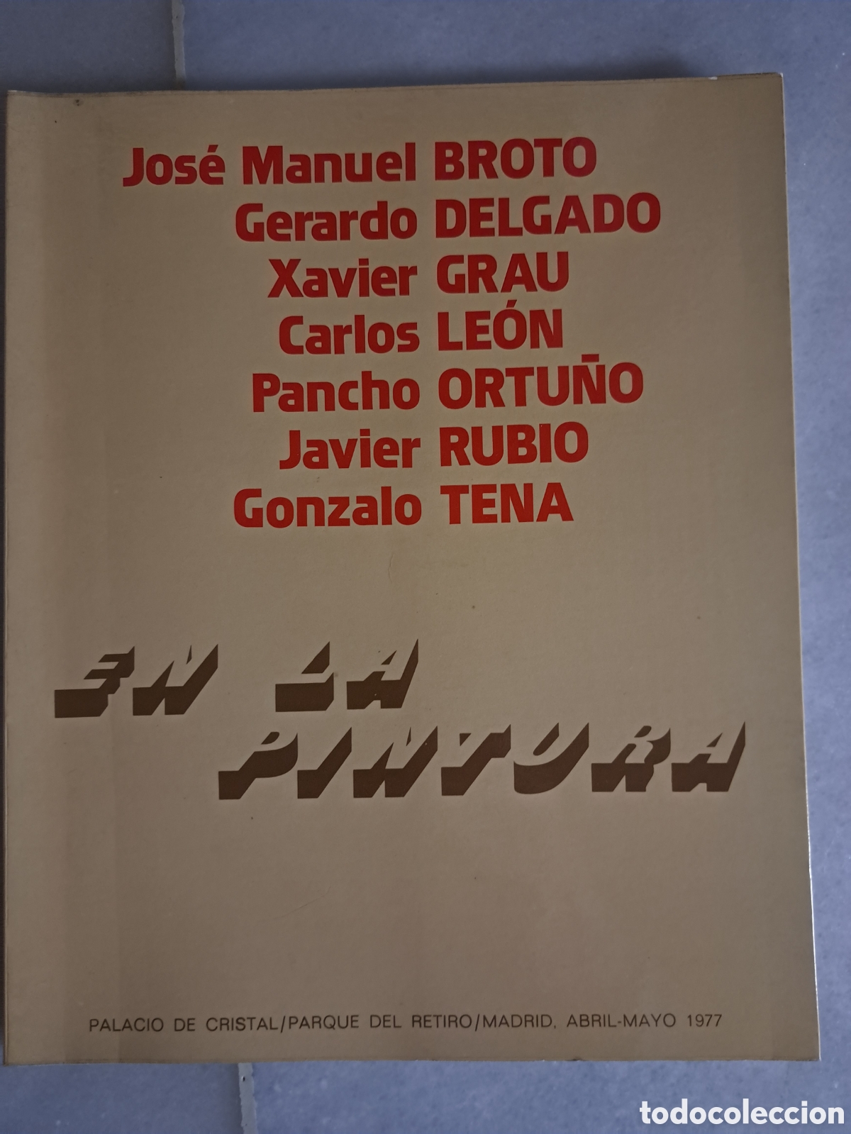 Libros de segunda mano: Cat&aacute;logo &rdquo; En la pintura &rdquo; 1977 - Foto 1