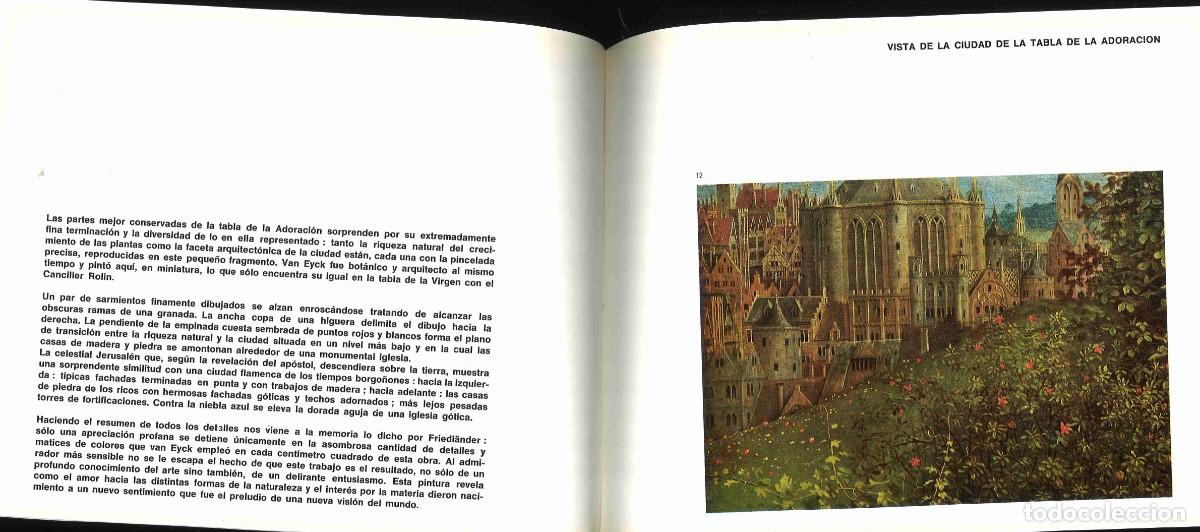 Libros de segunda mano: Van Eyck. El cordero m&iacute;stico. A.L.Dierick. 1972 - Foto 2