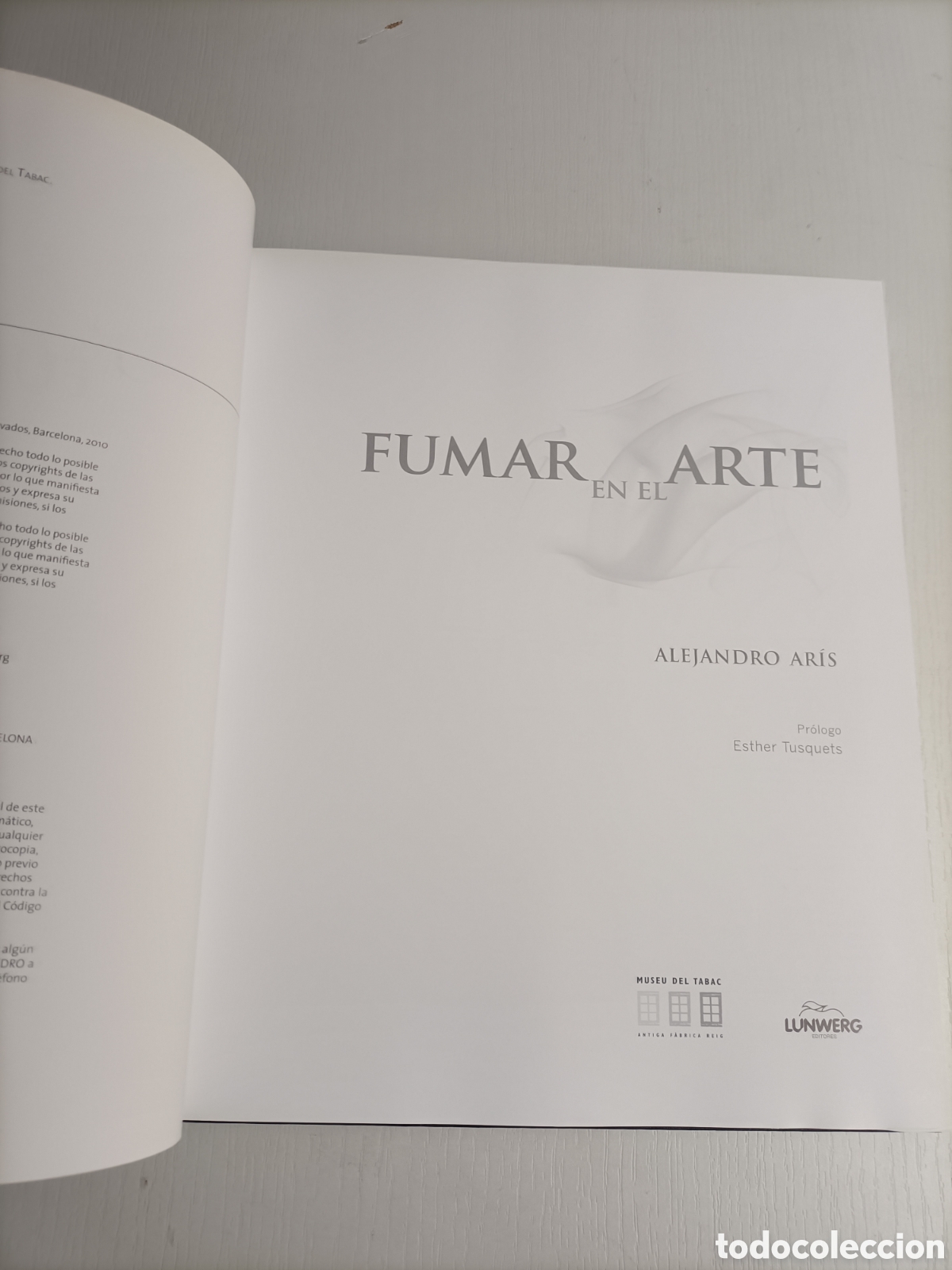 Libros de segunda mano: Fumar en el arte Alejandro Aris - Foto 5