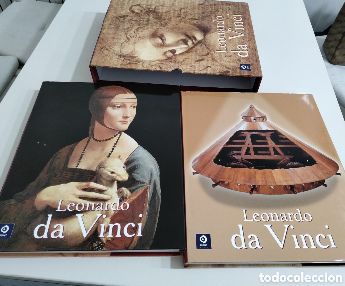 Libros de segunda mano: Leonardo da Vinci, dos vol&uacute;menes de Eugene Muntz - Foto 2