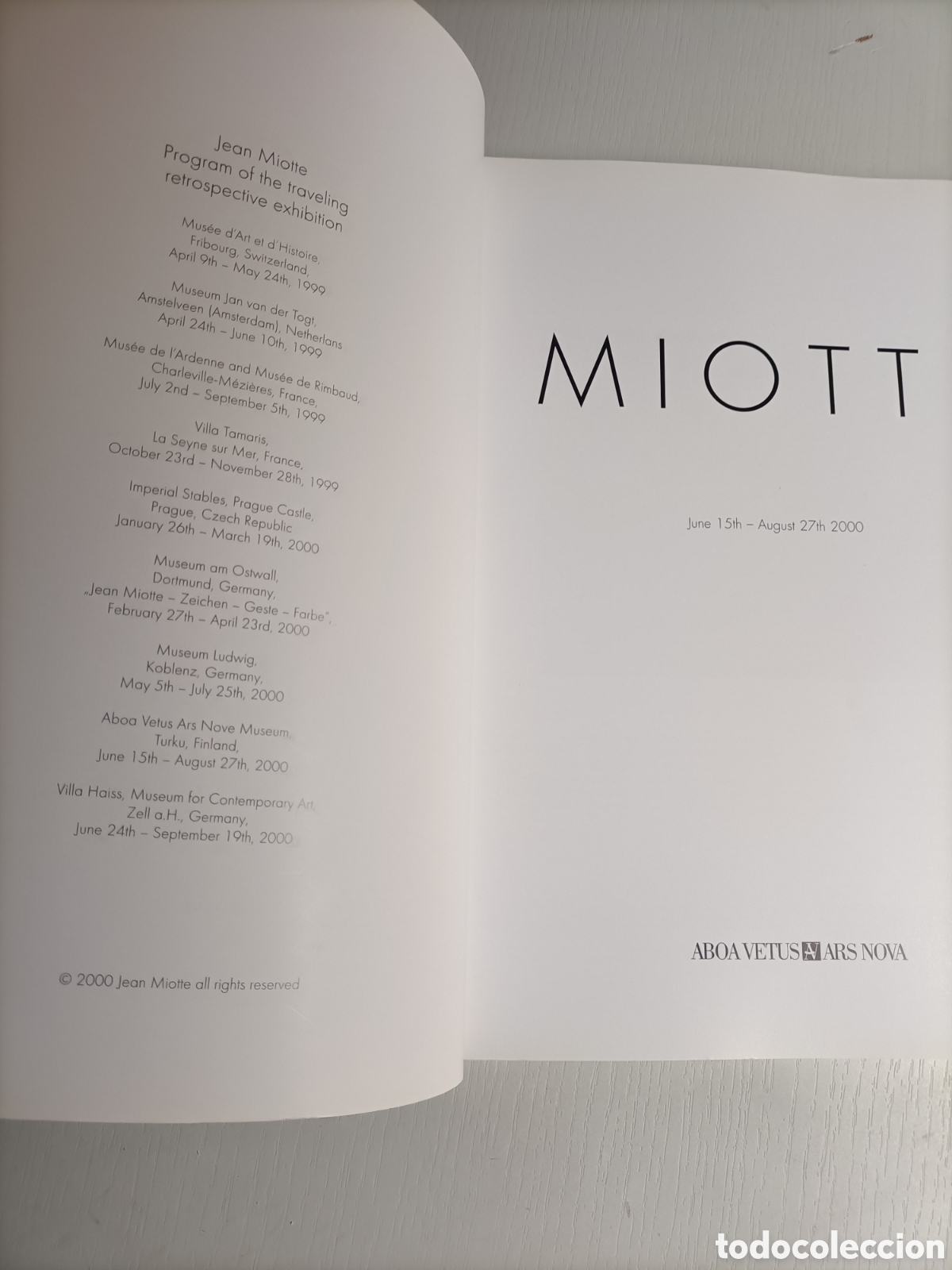 Libros de segunda mano: Jean Miotte 200 texto ingl&eacute;s - Foto 5