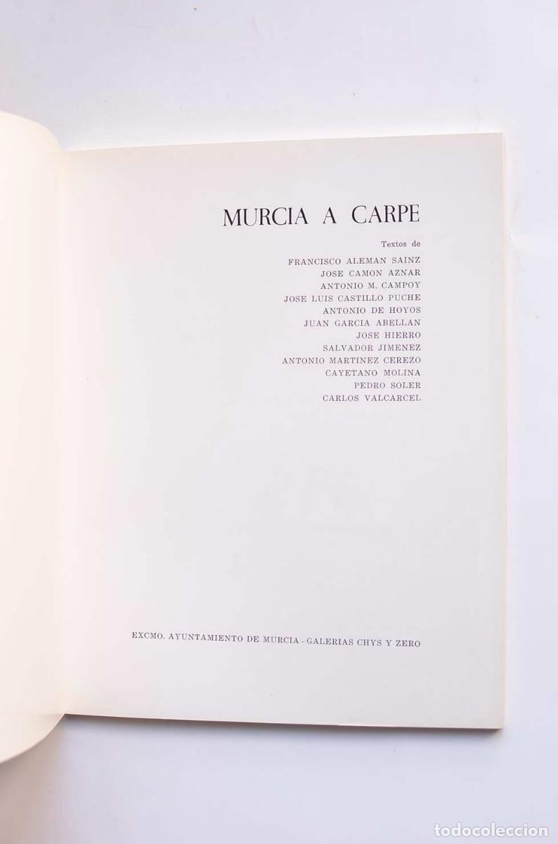 Libros de segunda mano: Murcia a Carpe - CARPE - Foto 2