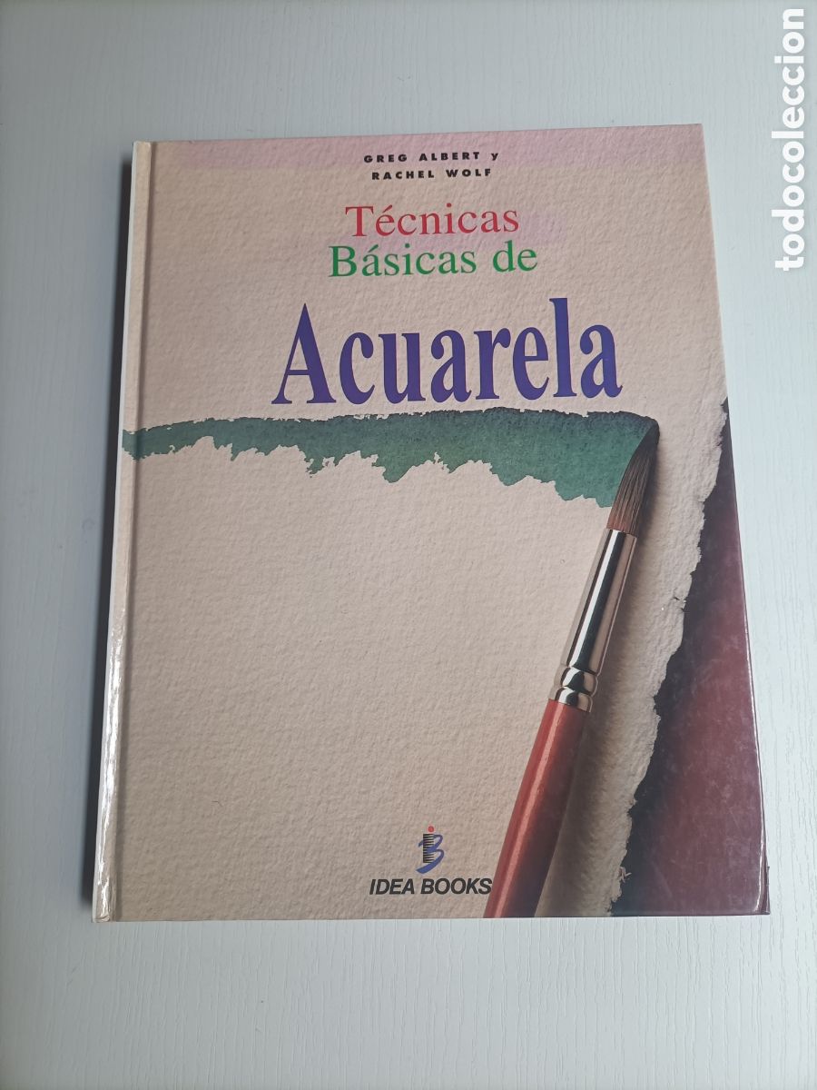 Libros de segunda mano: T&eacute;cnicas b&aacute;sicas de acuarela Greg Alber,..t&eacute;cnicas pintura - Foto 1