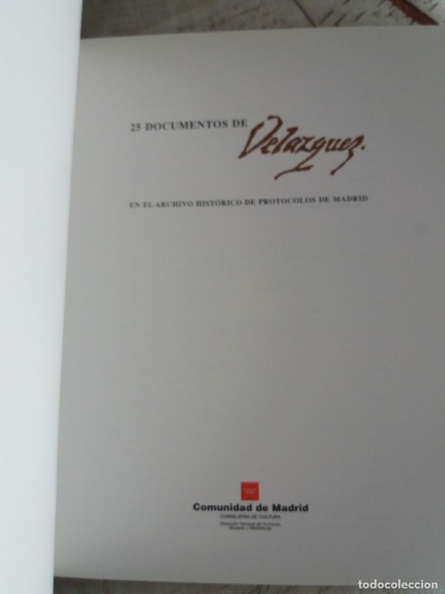 Libros de segunda mano: VEL&Aacute;ZQUEZ. DOCUMENTOS ARCHIVO DE PROTOCOLOS DE MADRID - Foto 2