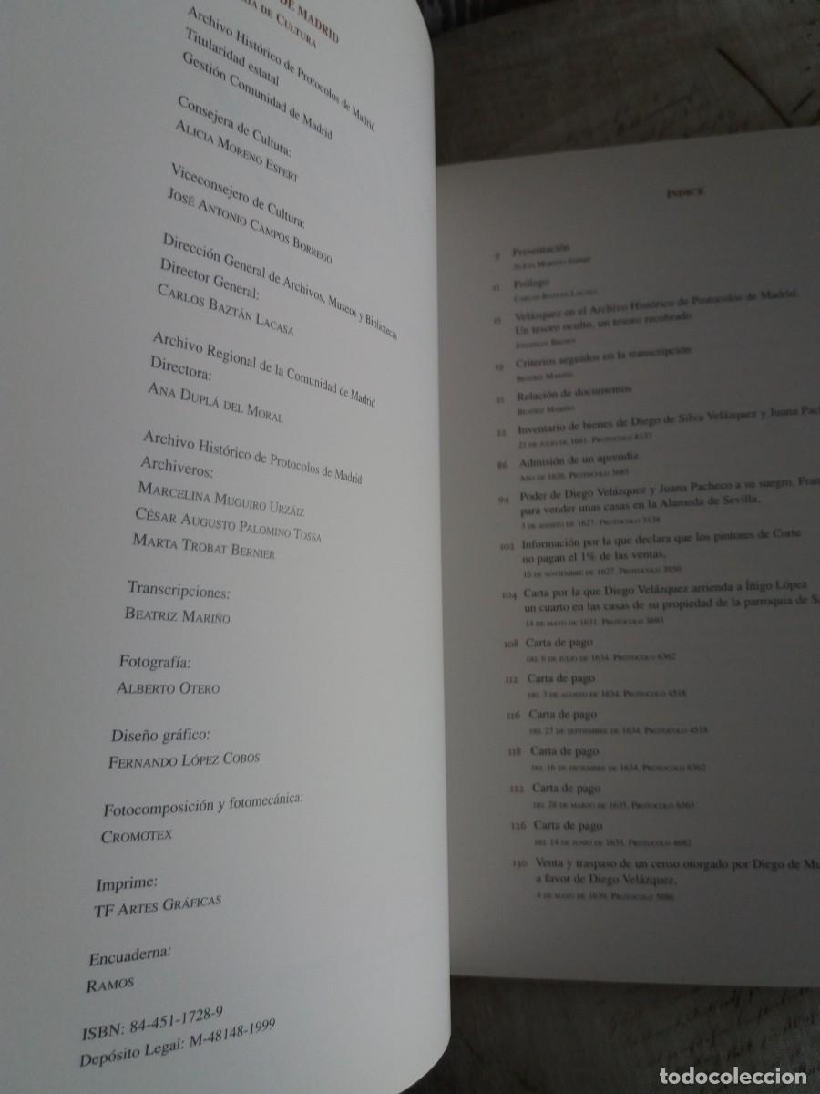 Libros de segunda mano: VEL&Aacute;ZQUEZ. DOCUMENTOS ARCHIVO DE PROTOCOLOS DE MADRID - Foto 3