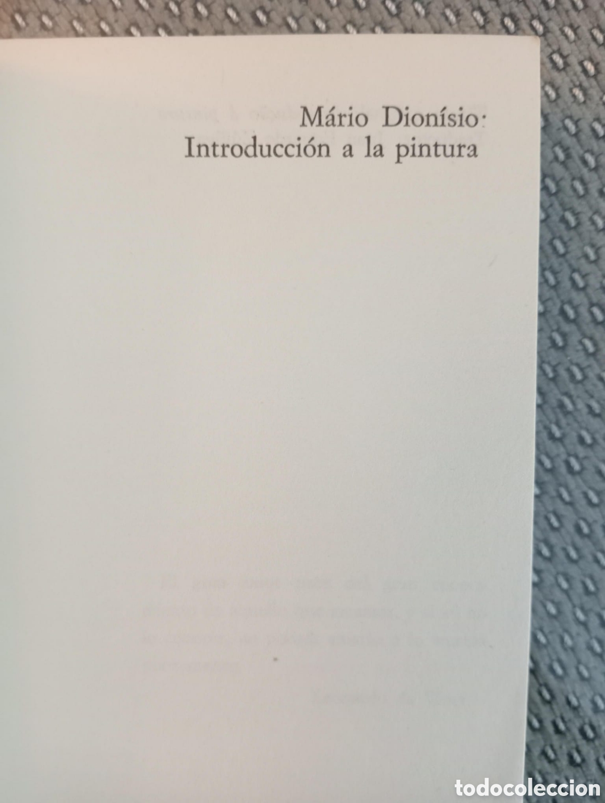 Libros de segunda mano: Introducci&oacute;n a la pintura / Mario Dionisio. - Foto 2