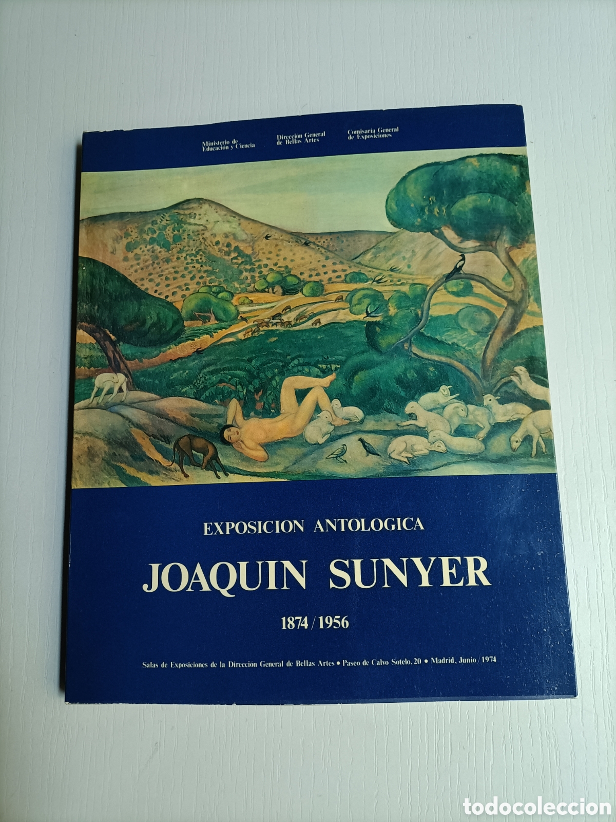 Libros de segunda mano: Joaqu&iacute;n Dunyer 1874-1956. Exposici&oacute;n antol&oacute;gica sala de exposiciones de la direcci&oacute;n General de Bell
