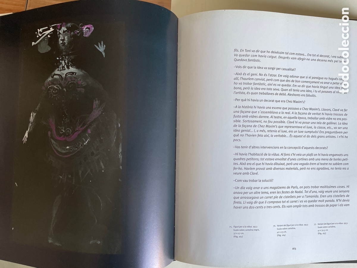 Libros de segunda mano: ANTONI CLAV&Eacute; I EL TEATRE - Foto 8