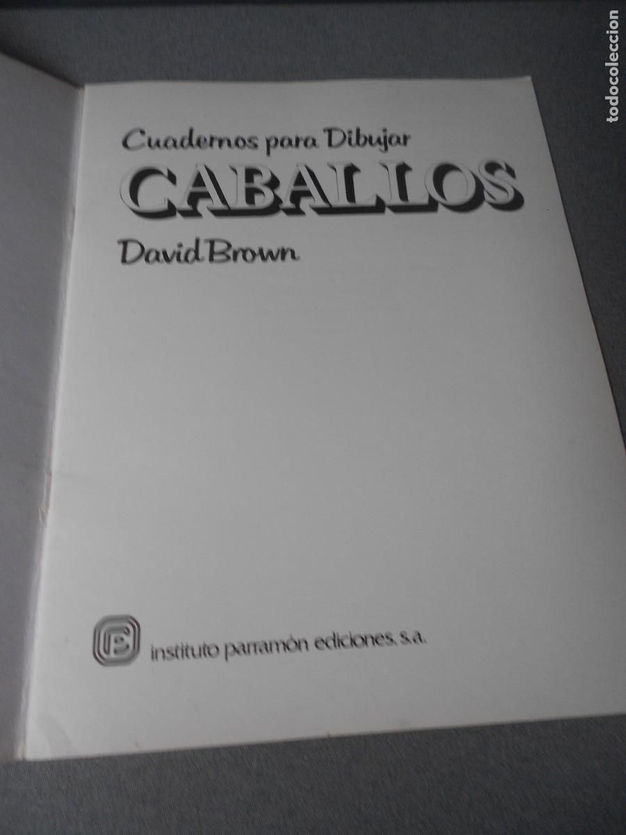 Libros de segunda mano: CUADERNOS PARA DIBUJAR CABALLOS - Foto 2