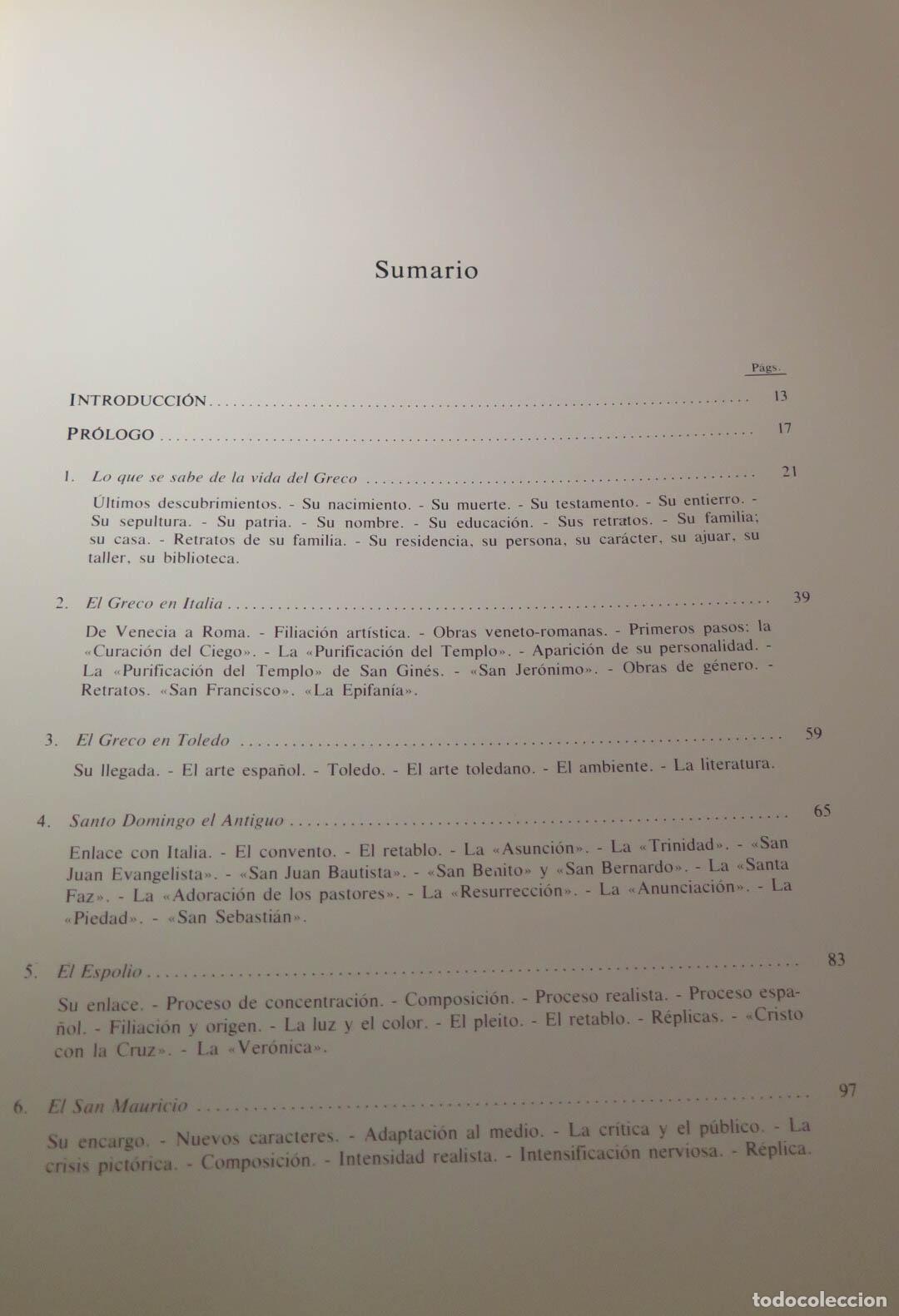 Libros de segunda mano: EL GRECO. Coss&iacute;o - Foto 2