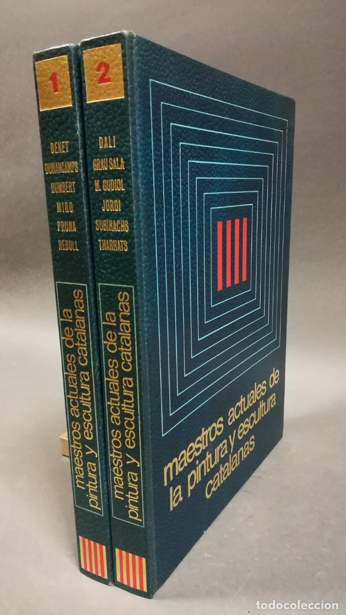 Libros de segunda mano: MAESTROS ACTUALES DE PINTURA Y ESCULTURA CATALANAS. DALI, GRAU SALA, SUBIRACHS, MIRO, HUMBERT,REBULL