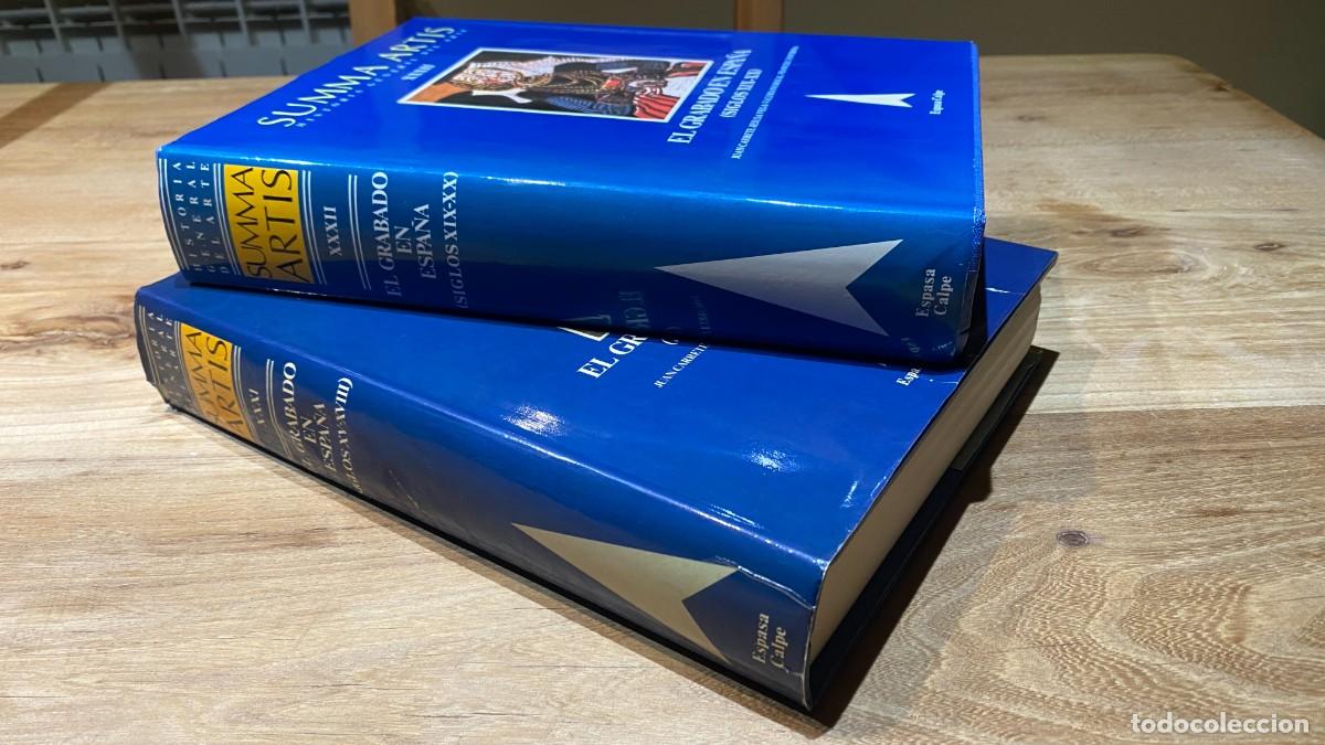 Second hand books: EL GRABADO EN ESPA&Ntilde;A . SUMMA ARTIS VOLS. XXXI y XXXII. Espasa Calpe.