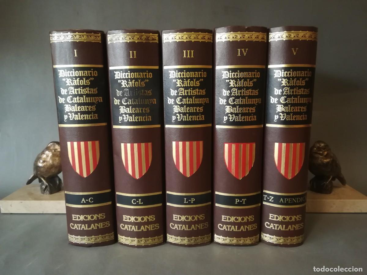 Libros de segunda mano: DICCIONARIO RAFOLS DE ARTISTAS DE CATALUNYA, BALEARES Y VALENCIA