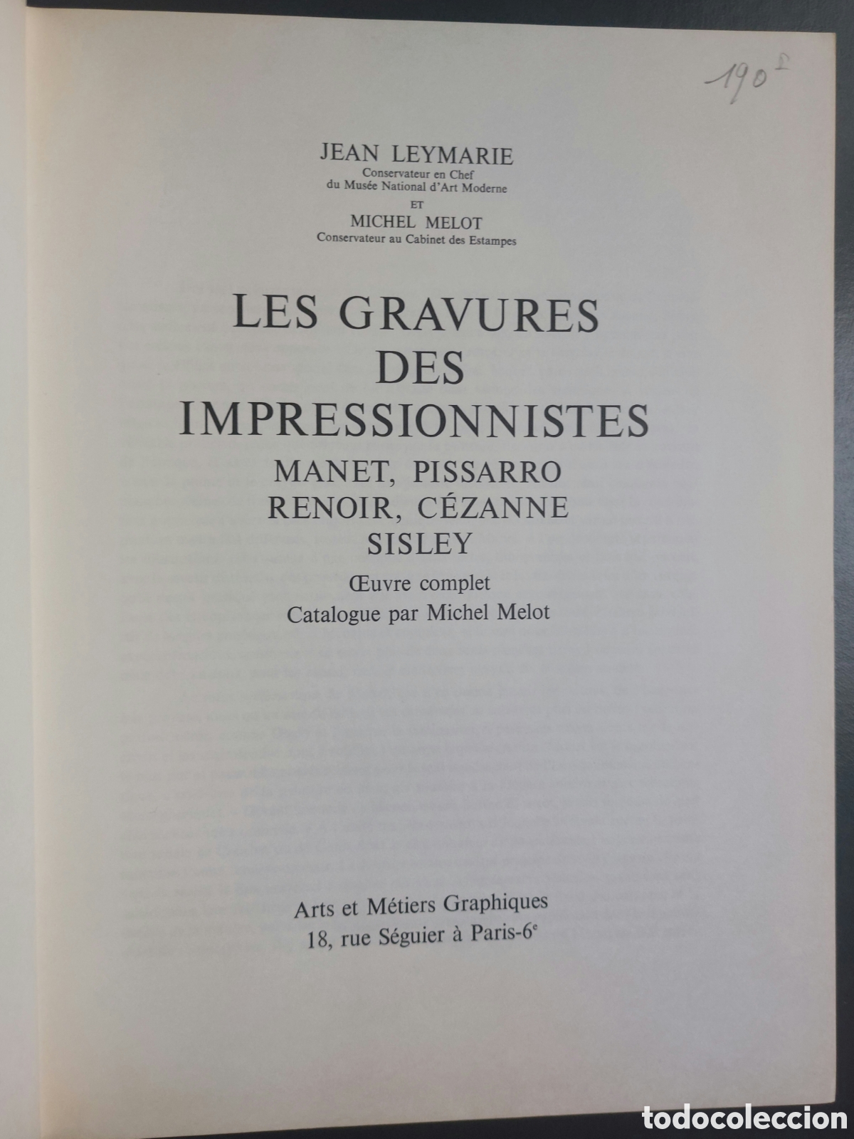 Libros de segunda mano: Les gravures des impressionnistes. En franc&eacute;s. - Foto 2