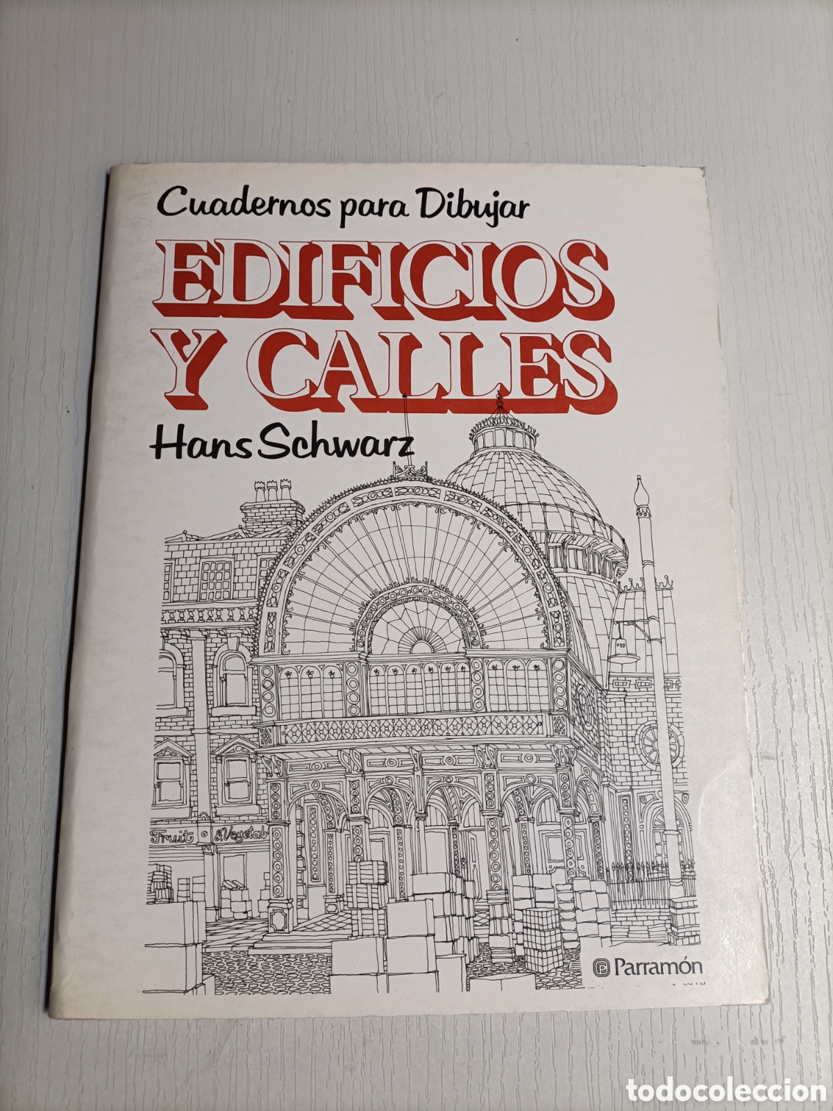 Libros de segunda mano: Cuadernos para dibujar .Edificios y calles.Hans Schwarz - Foto 1