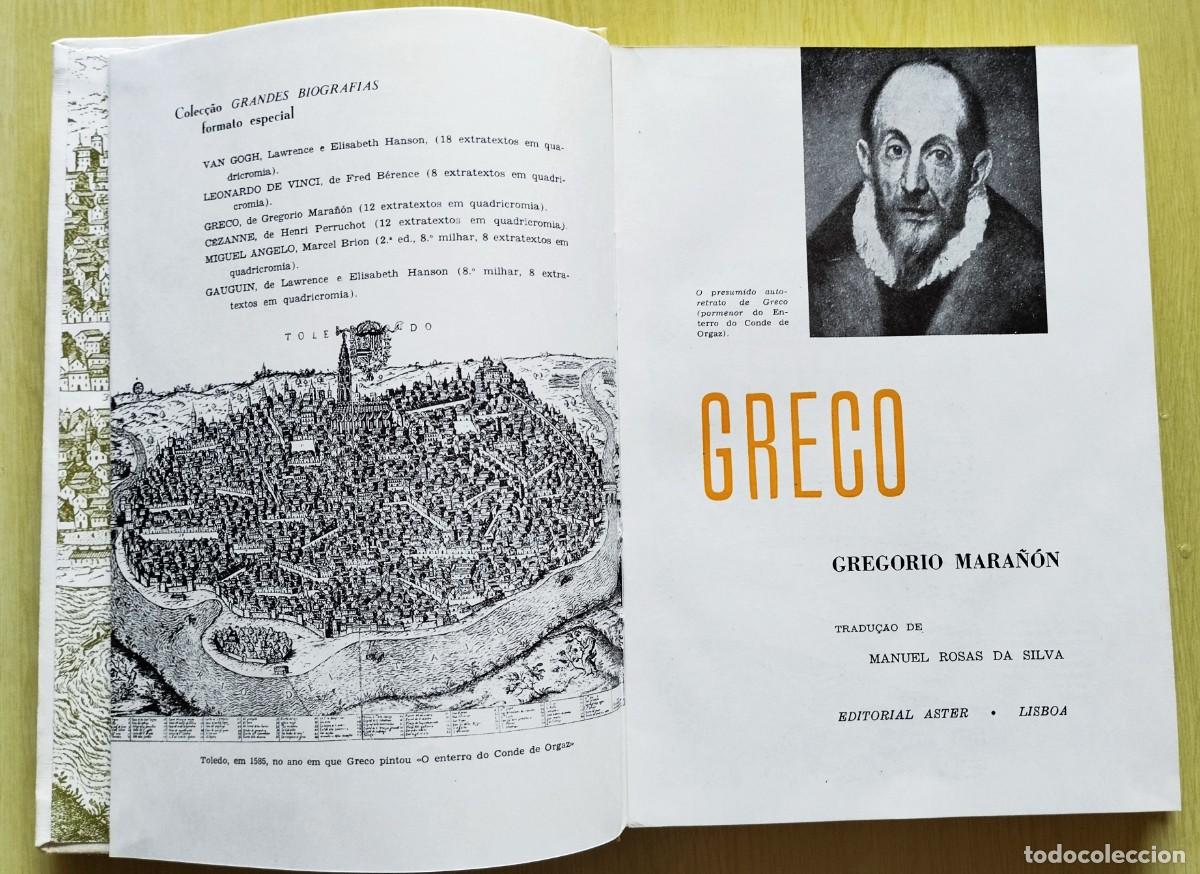 Libros de segunda mano: Greco de Gregorio Mara&ntilde;&oacute;n - Foto 3