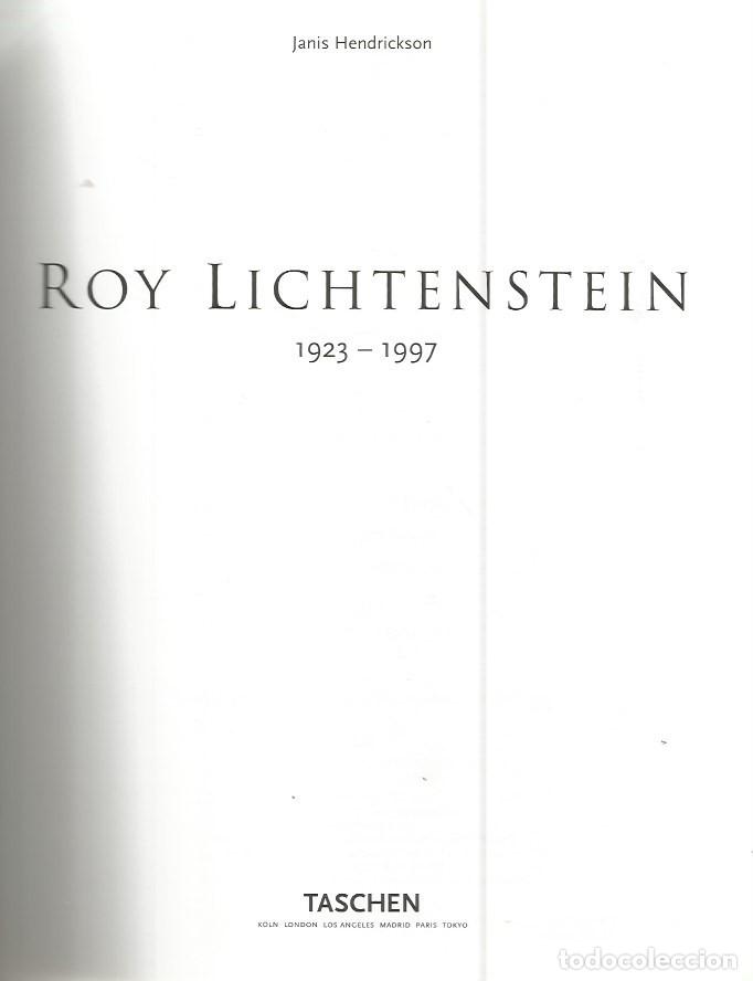 Libros de segunda mano: ROY LICHTENSTEIN (1923-1997) - JANIS HENDRICKSON - Foto 5