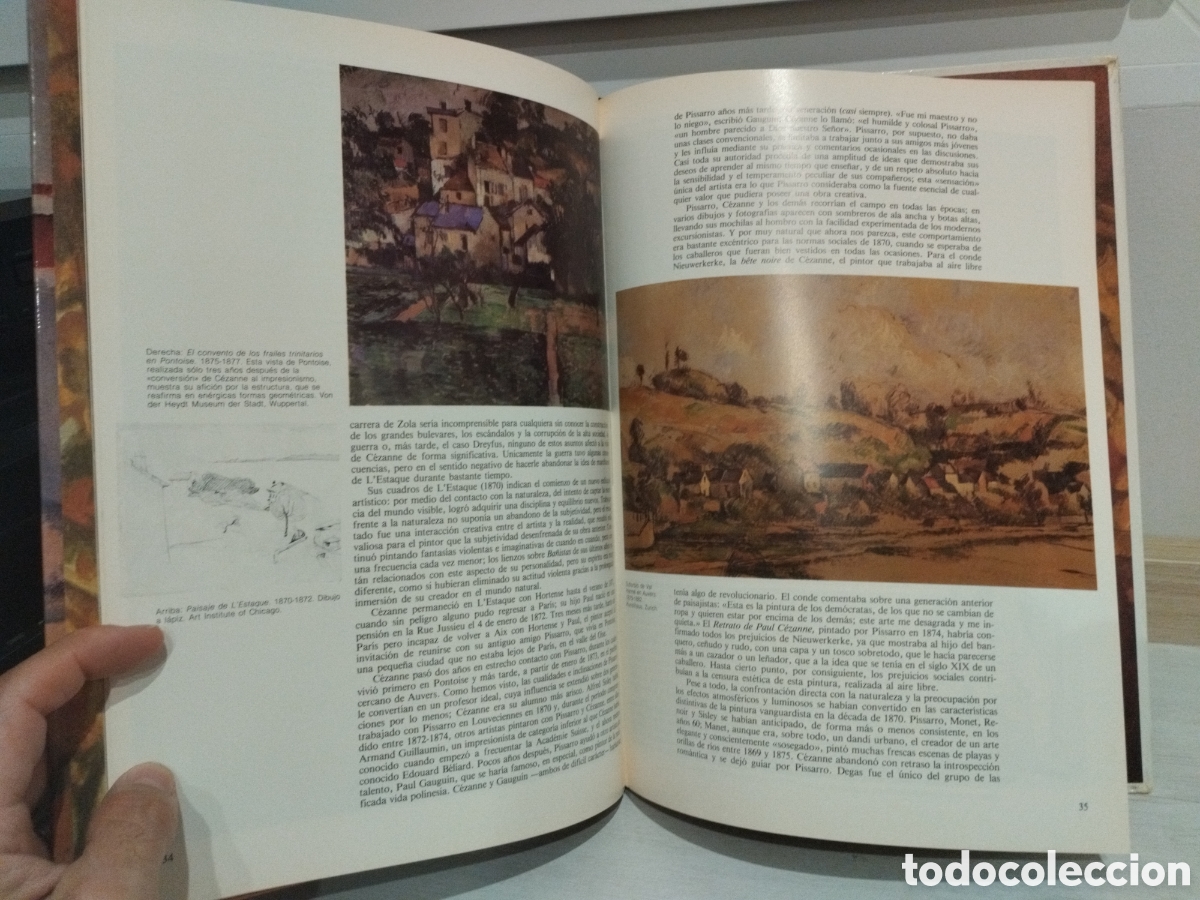 Libros de segunda mano: Nathaniel Harris. El Arte de Cezanne. Ediciones Pol&iacute;grafa. - Foto 3