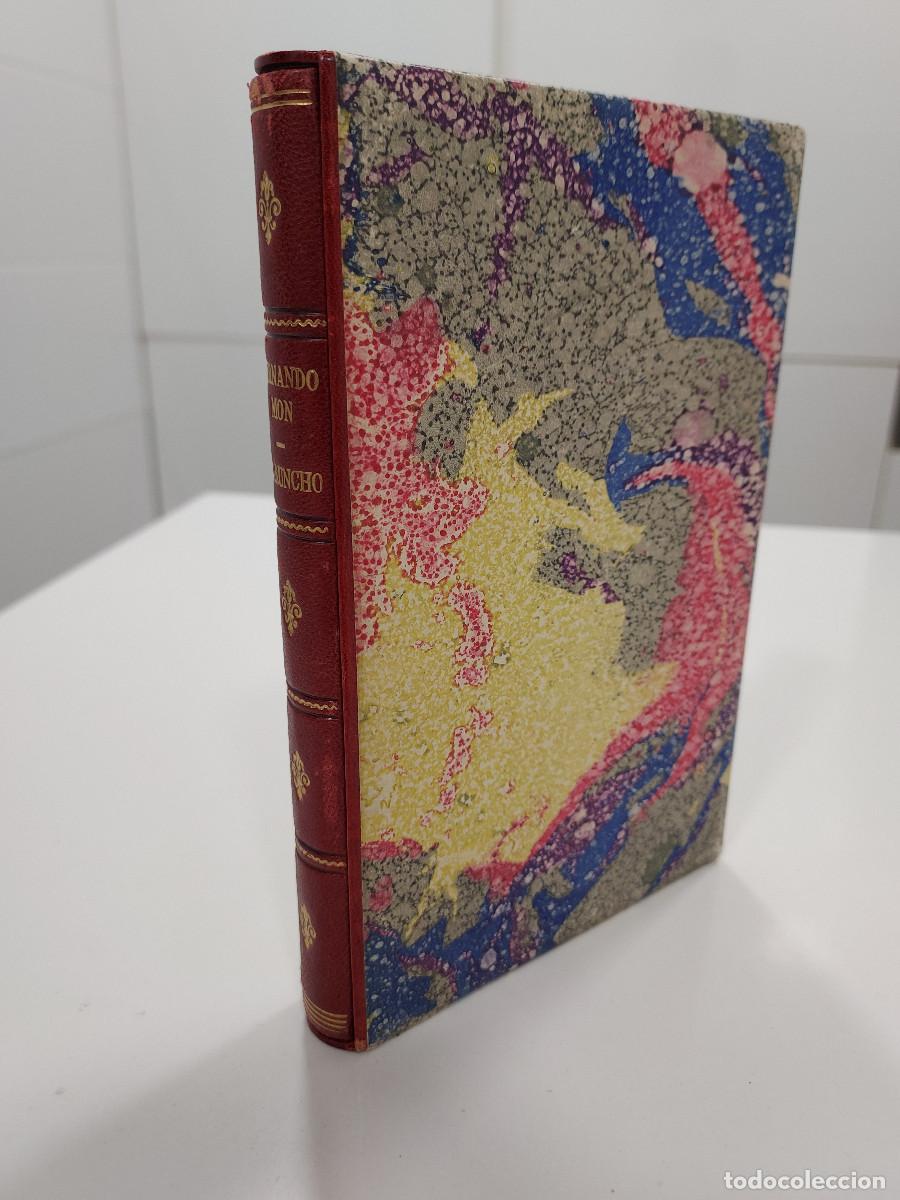 Libri di seconda mano: CARUNCHO. ARTISTAS ESPA&Ntilde;OLES CONTEMPOR&Aacute;NEOS. Fernando Mon. Ejemplar del artista encuadernado en lujo
