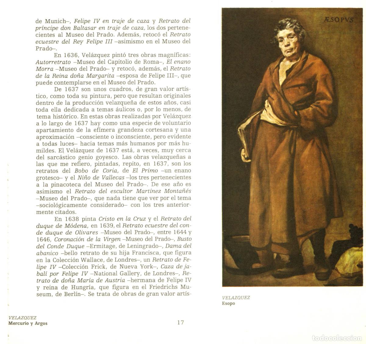 Libros de segunda mano: Velazquez - Costa Clavell, J. - Foto 2