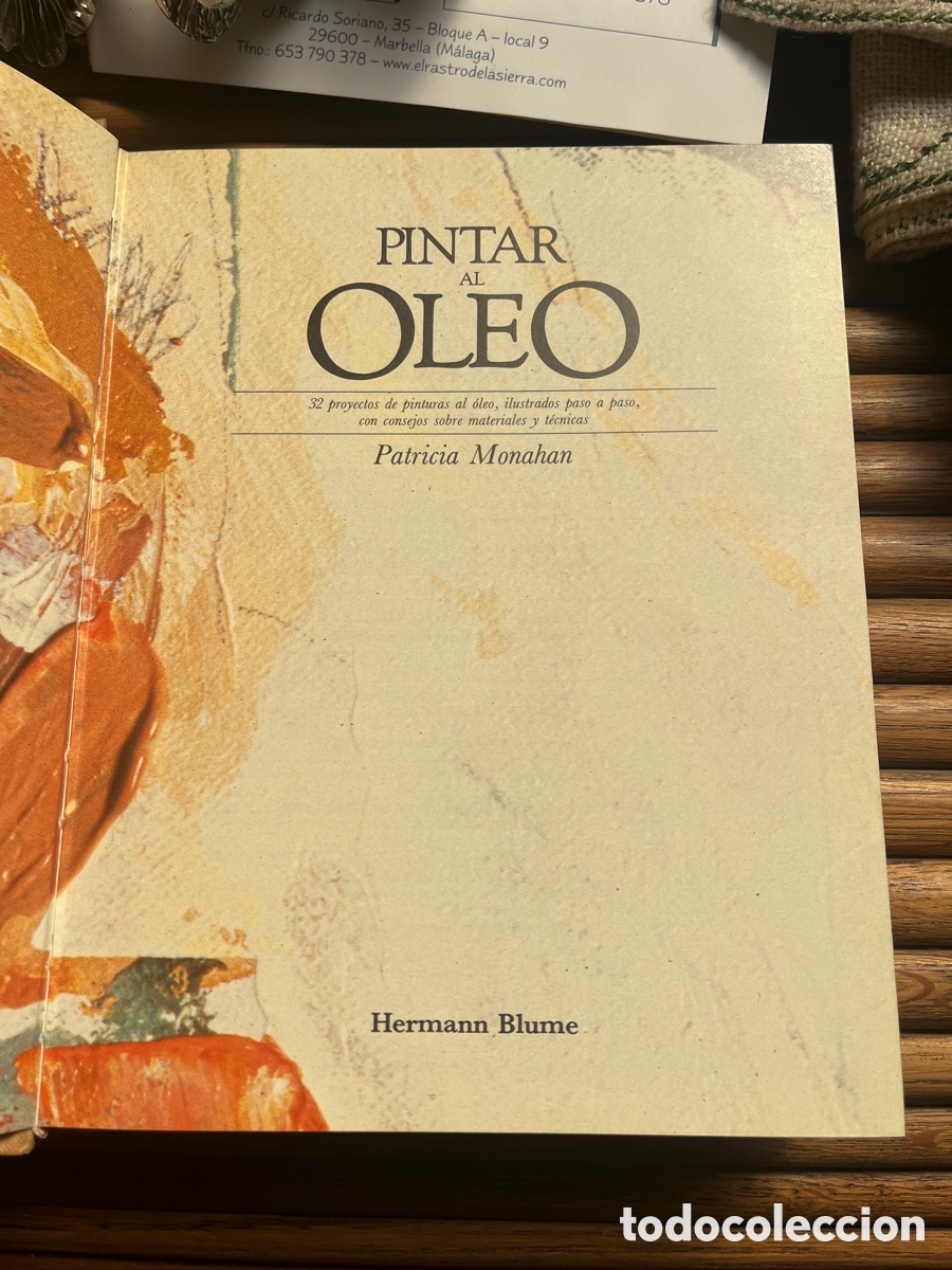 Libros de segunda mano: PINTAR AL OLEO. Hermann Blume. Libro. - Foto 3