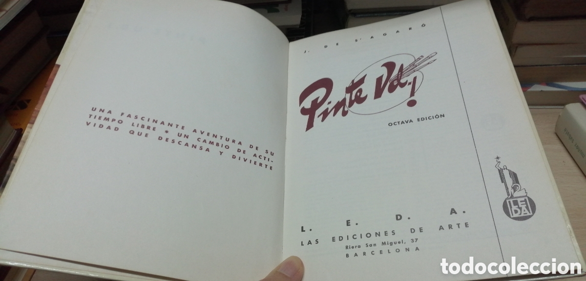 Libros de segunda mano: Pinte Vd LEDA Las ediciones de arte 1972 - Foto 4