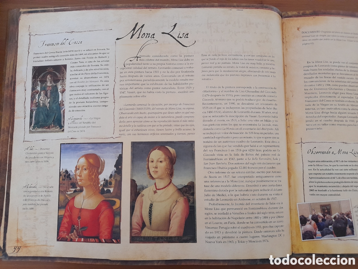 Libros de segunda mano: Los tesoros de Leonardo Da Vinci - Foto 3