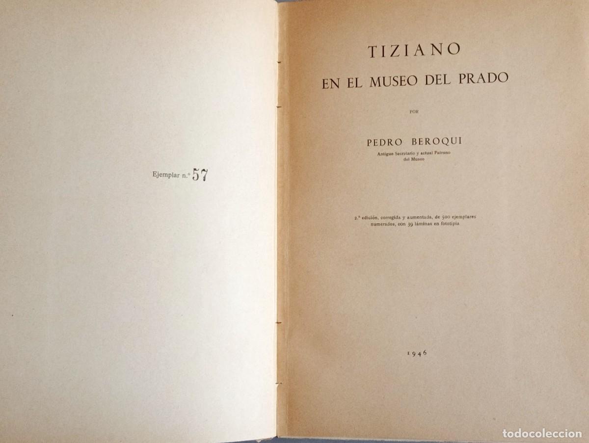 Libros de segunda mano: TIZIANO EN EL MUSEO DEL PRADO - Foto 2