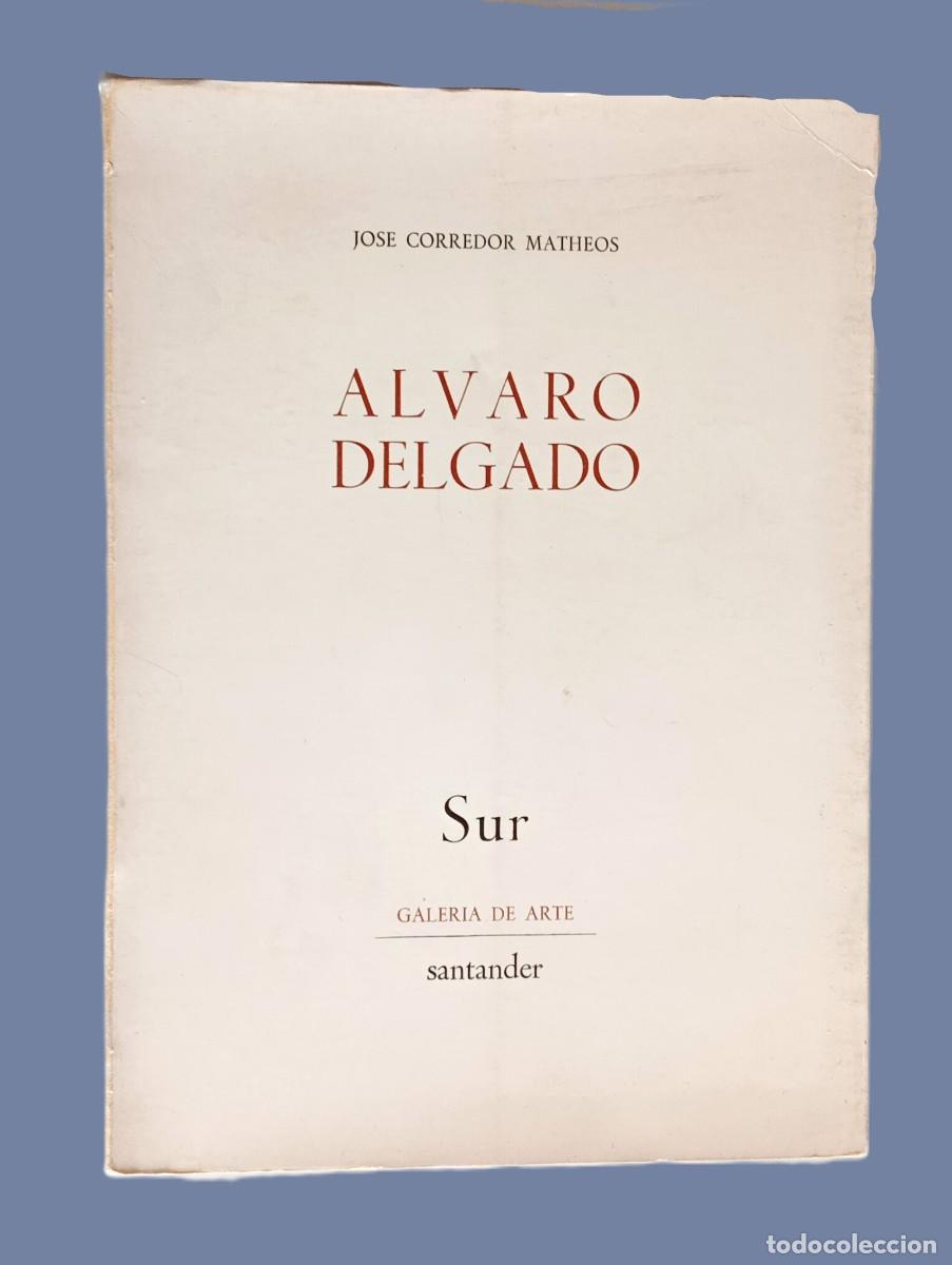 Libros de segunda mano: ALVARO DELGADO (con dedicatoria del pintor) - Foto 1